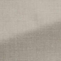 Suit - Loro Piana Beige Stretch Wool Blend Flannel 5916 OMJ Clothing