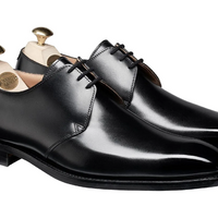 Crockett & Jones Highbury Black Derby Shoe