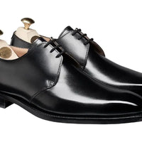 Crockett & Jones Highbury Black Derby Shoe OMJ Clothing