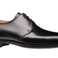 Crockett & Jones Highbury Black Derby Shoe