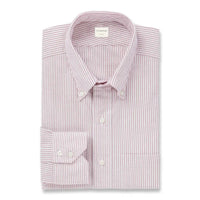 Red Stripe Oxford OMJ Clothing