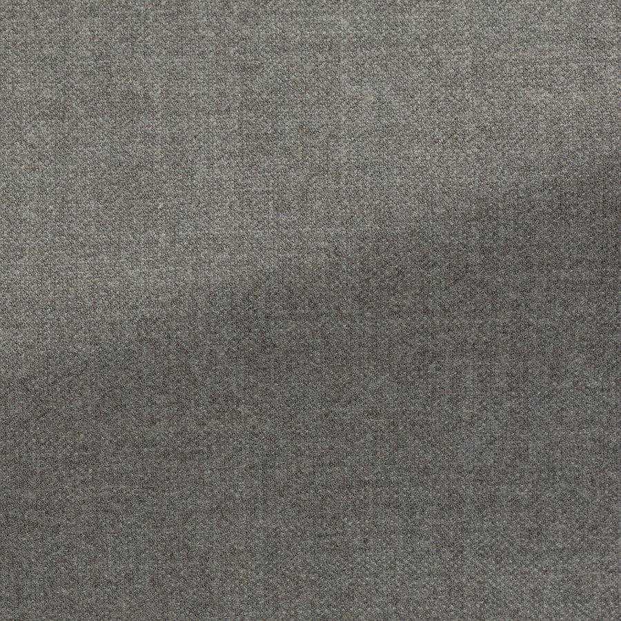 Suit - Loro Piana Dark Taupe Stretch Wool Blend Flannel 5922