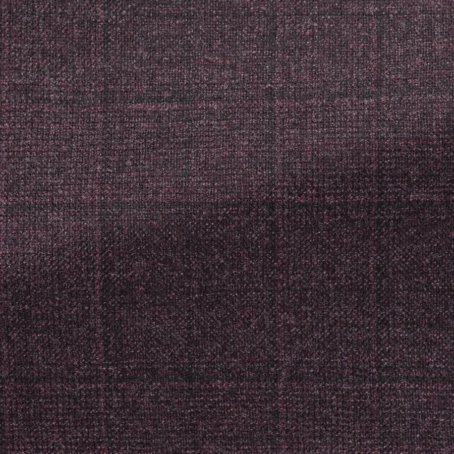 Suit - Loro Piana Merlot Natural Stretch s120 Wool Glencheck 5945