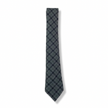 The Green and Blue Wool Tie